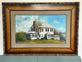 Signed Farm House Art