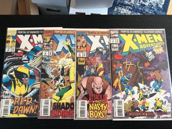 X-men Adventures #1-4.     Lot 146