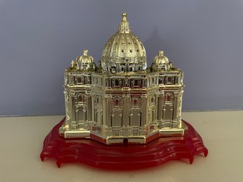 St. Peter's Basilica Music Box And Light