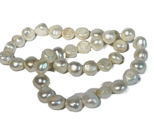 Pair Genuine Cultured Pearl Bracelets