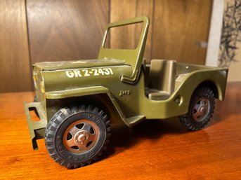 Vintage Tonka Army Jeep