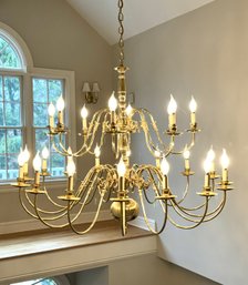 Fantastic Brass Chandelier