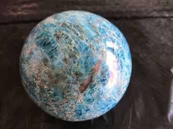 Apettite Gem Stone Sphere From Madagascar, 2 LB 6 Oz