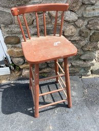 High Back Bar Stool