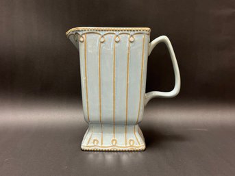 A Stoneware Pitcher By Roscher, Mary Ann Collection