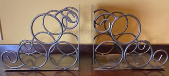Pair Of Heavy Metal Bookends