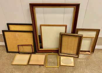 Lot Of Empty Mostly Vintage Frames (12)
