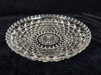 Cut Glass Serving Tray