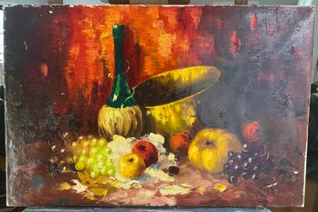 Oil On Canvas Still Life