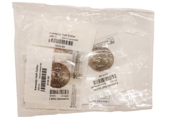 7 Coins Kennedy Half Dollar Set 2002-2008 Uncirculated Sealed - Littleton Coin Co. Packaging