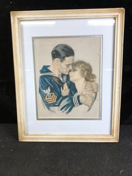 Military Couple Portrait