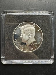 2001-s Silver Proof Kennedy Half Dollar