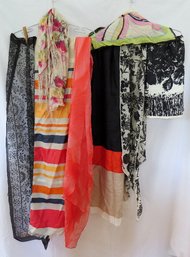 A Grouping Of 8 Ann Taylor, Pucci And Ralph Lauren Wraps And Scarves