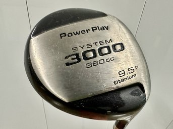 Pinemeadow Power Play System 3000 360cc Titanium Driver