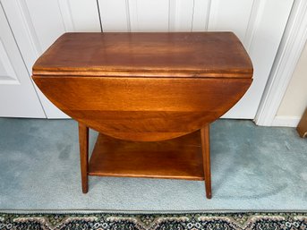 Vintage Cushman Drop Leaf Side Table