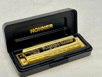 M. Honer Marine Band Harmonica In Box -0 No. 1896 Limited Edition Appears New