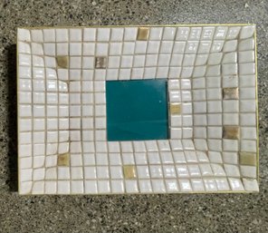 Mid Century Tiled Tray