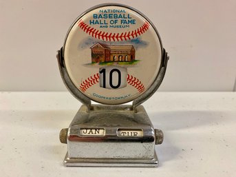 Vintage National Baseball Hall Of Fame And Museum Calendar