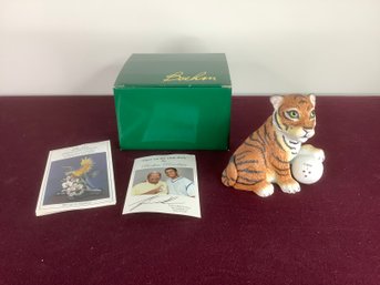 Tiger On The 18th Hole- Boehm Porcelain Figure