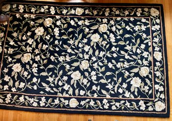 Williamsburg Magnolia Vine Wool Carpet 5' X 8'  2 Of 2