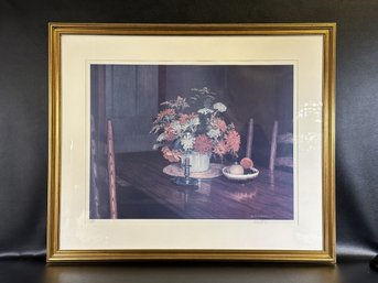 A Limited Edition Photo Realism Still Life Print By Ed Rafferty, Pencil-Signed & Numbered