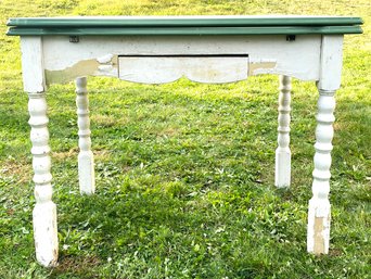 An Early 19th Century Enamel Top Dining Table