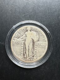 1926-D Standing Liberty Silver Quarter