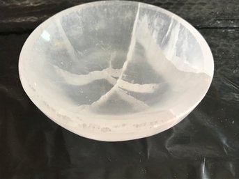 Natural Crystal Bowl, 1 LB 2 Oz, 5 Inch Diameter