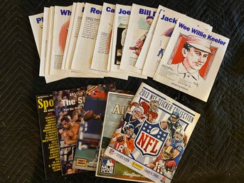 Group Of Sports Magazines