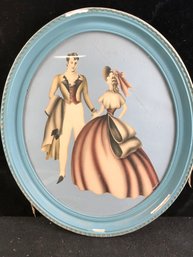 Victorian Couple Art Print