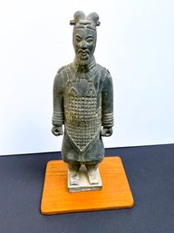 Chinese Warrior Standing Statue