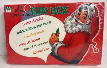 Brand New 1980 The Merry Christmas Fun Box