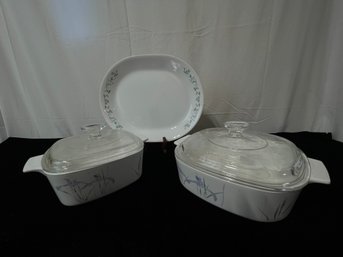 Set Of Corningware Baking Dishes