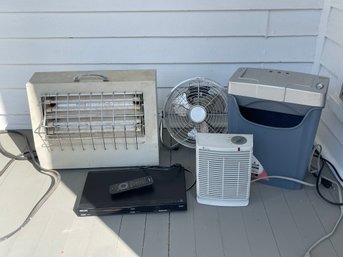 Lot Of Electronics And Heaters