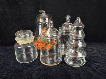 Mixed Lot Of Glass Jars