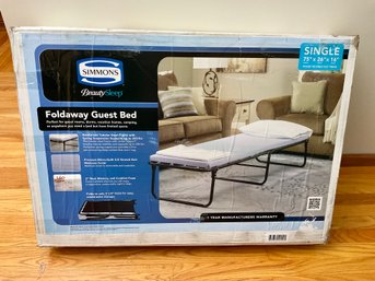 NEW! Simmons Beauty Sleep Fold Away Bed