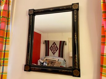 Hitchcock Chair Company Black & Gold Stenciled Wall Mirror