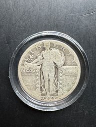 1927 Standing Liberty Silver Quarter