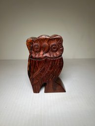 Japanese Owl Form Puzzle Box