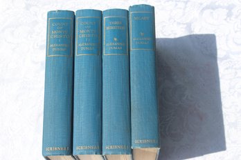 4 Vol Scribner Dumas 1915