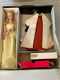 Vintage Barbie Ponytail Doll With Clothes, Accessories And Case (#1)