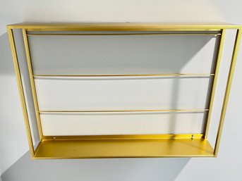 Gold Wall Shelf