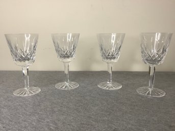 WATERFORD 6 INCH STEMMED GLASSES