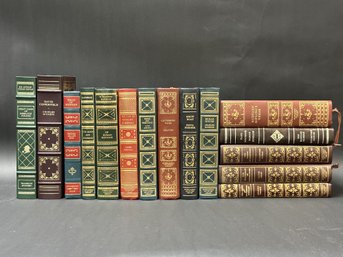 Fifteen Volumes Of Beautifully Bound Classic Literature