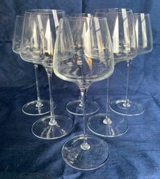 Delicate Stem Large Wine Glasses - Set Of 6