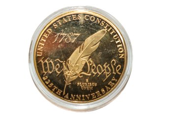 American Mint United States Constitution 225th Anniversary Collection Medal