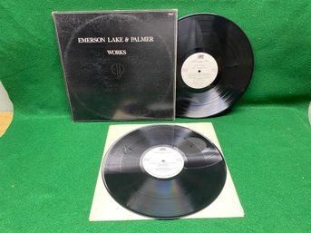 Emerson, Lake & Palmer. Works On 1977 Atlantic Records. Double LP Record.