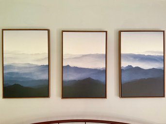 Mountain Silhouette Triptych