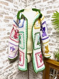 Fantastic Hand-crochet Sweater/jacket