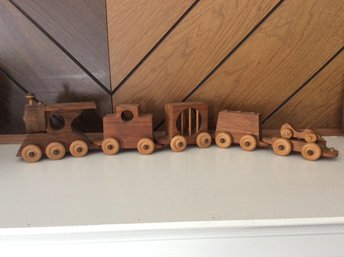 Small Wooden Train